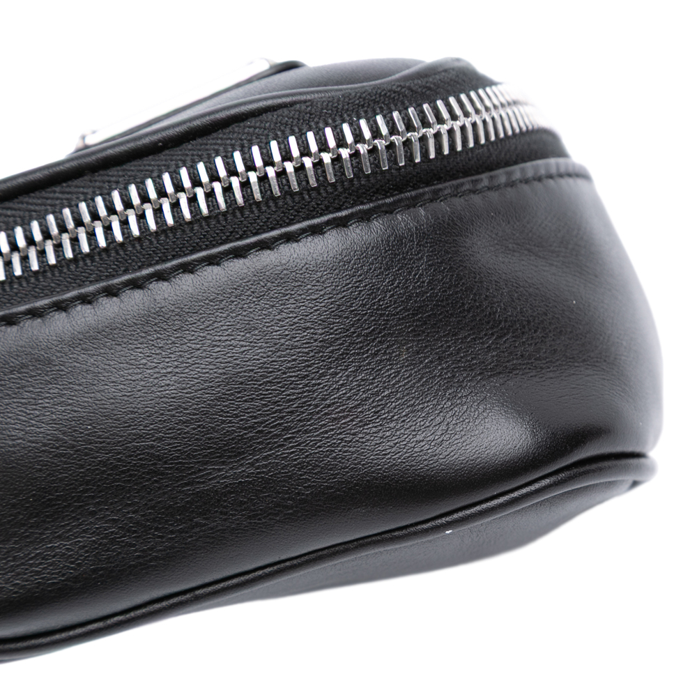 Pre-Loved Prada Mini Soft Nappa Triangle Pouch - Picture 8 of 10